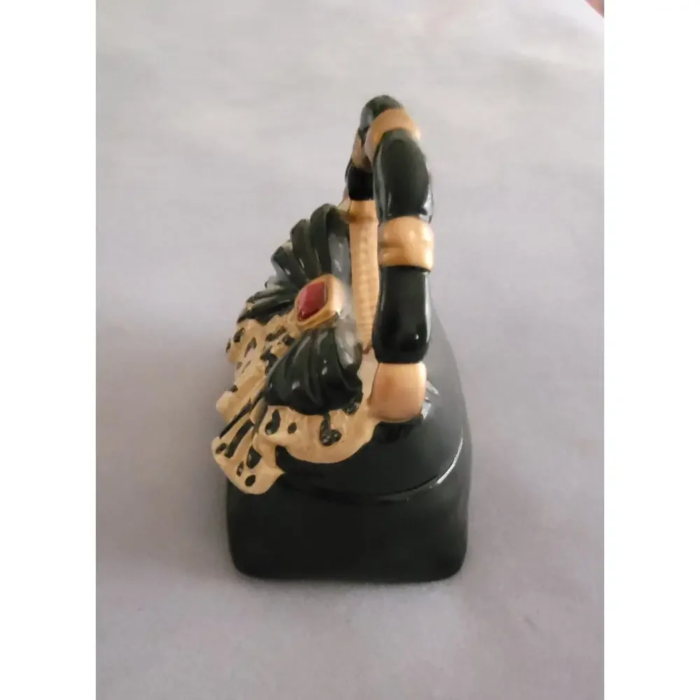 DAVID'S COOKIES Fashion Ceramic Handbag or Purse Cookie Jar-Vintage/2005